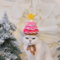 Whisker Wonderland Tree Topper Ein Schnurr-Fectly Pink Weihnachten Für Ihr Geliebtes Haustier von KittenArtCrochet