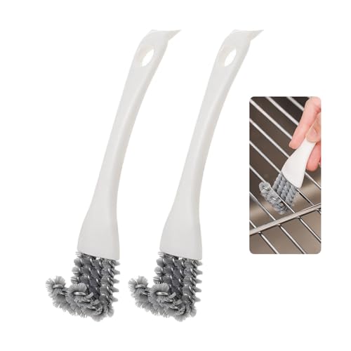 Grill Borsten mit Spatel,Grill Reinigungsbürste,Exklusives Grill Reinigungs Set,Grillbürste,Grill Drahtbürstenkopf,Sided Grill Brush,Für Gasgrill,Holzkohlegrill,Kugelgrill,Elektrogrill,Kiuiom von Kiuiom