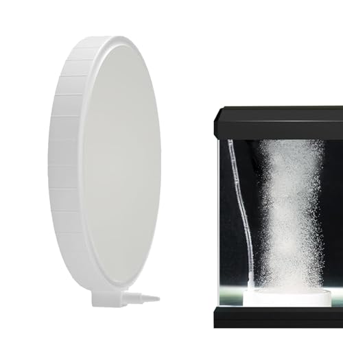 Kiuiom Aquarium Nano Bubble Stone,Sprudelstein Für Aquarium Teiche,Sauerstoffdiffusor Für Aquarien,Ultra-Leise Luftpumpe Aquarien Luftsteine,Aquarium Luftausströmer Luftstein von Kiuiom