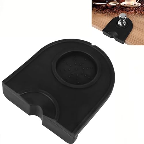 Tampermatte Silikon,Kaffee Tampermatte,Zubehör Fuer Kaffeemaschine,Espresso Tampermatte,Coffee Tamper Holder Pad für Barista-Tool Home Kitchen Bar Cafe von Kiuiom
