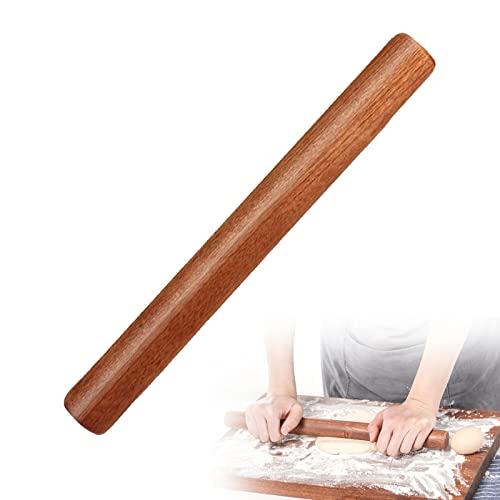 Teigroller,Nudelholz,Rolling Pin,Holzfarbe Nudelhölzer,Home Nudelholz,Nudelholz Zum Backen,Professionelles Nudelholz Für Küche,Teigroller Als Backzubehör,Stabiler Holz Küchenhelfer,1PC,Kiuiom von Kiuiom