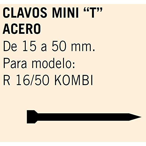 Cevik mcminit-20 – Nägel Mini T Stahl Länge 20 mm Box von 3 Tausende von Cevik