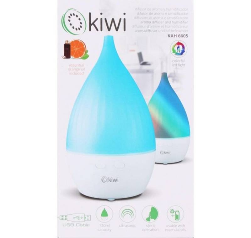 Kiwi Duftlampe Humidor Aroma Diffusor Ultraschall 120ml von Kiwi