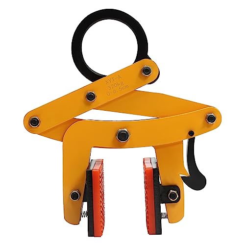 KiwiHood Palettenabzieherklemme 320kg / 700lbs LKW Palettenzieher Klemme Kit 0-6,5cm Backenöffnung Palettengreifer zum Ziehen von Paletten, Wäldern, Steinen und schweren Dingen von KiwiHood