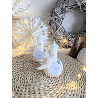 Kerzenhalter I Kleinigkeit Weihnachten 2 in 1 Rillen Geschenk von KiwiMunkel