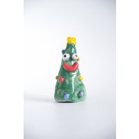 Dumme Weihnachtsbaum Grün Keramik Ornament Dekor Urlaub Geschenk Handmade Dekoration von KiwiPocaShop