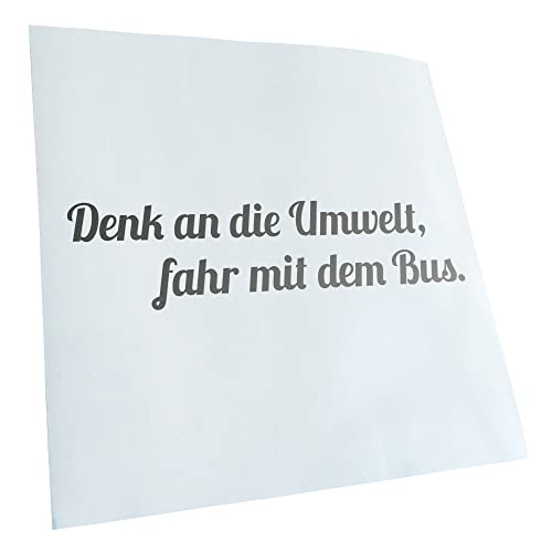 - Autoaufkleber - Denk an die Umwelt Aufkleber für Auto, Laptop, Fahrrad, LKW, Motorrad mehrfarbig JDM Decal Racing von Kiwistar