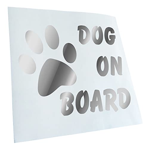 - Autoaufkleber - Dog on Board Aufkleber für Auto, Laptop, Fahrrad, LKW, Motorrad mehrfarbig JDM Decal Racing von Kiwistar