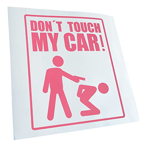 - Autoaufkleber - Dont touch my Car Aufkleber für Auto, Laptop, Fahrrad, LKW, Motorrad mehrfarbig JDM Decal Racing von Kiwistar