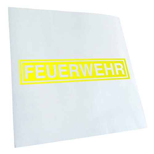 - Autoaufkleber - Feuerwehr Aufkleber für Auto, Laptop, Fahrrad, LKW, Motorrad mehrfarbig JDM Decal Racing von Kiwistar