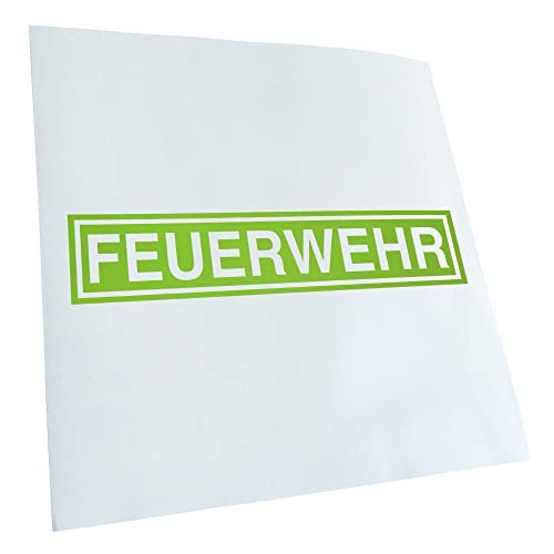 - Autoaufkleber - Feuerwehr Aufkleber für Auto, Laptop, Fahrrad, LKW, Motorrad mehrfarbig JDM Decal Racing von Kiwistar