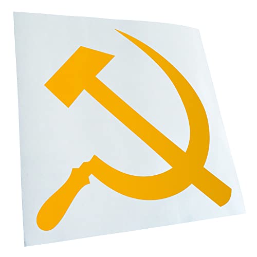 Autoaufkleber - Hammer und Sichel Aufkleber für Auto, Laptop, Fahrrad, LKW, Motorrad mehrfarbig JDM Decal Racing Autoaufkleber - Hammer und Sichel Aufkleber für Auto, Laptop, Fahrrad, LKW, Motorrad mehrfarbig JDM Decal Racing von Kiwistar