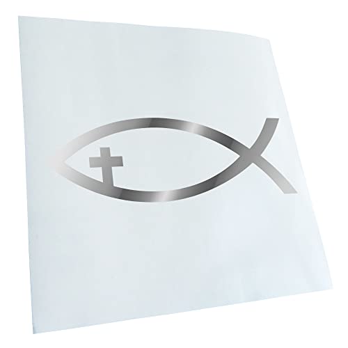 - Autoaufkleber - Kreuz Fisch Aufkleber für Auto, Laptop, Fahrrad, LKW, Motorrad mehrfarbig JDM Decal Racing von Kiwistar