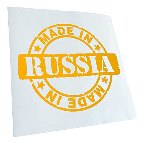 - Autoaufkleber - Made in Russia Aufkleber für Auto, Laptop, Fahrrad, LKW, Motorrad mehrfarbig JDM Decal Racing von Kiwistar