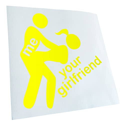 - Autoaufkleber - Me/Your Girlfriend Aufkleber für Auto, Laptop, Fahrrad, LKW, Motorrad mehrfarbig JDM Decal Racing von Kiwistar