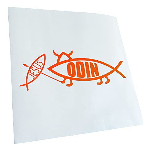 - Autoaufkleber - Odin Fisch Aufkleber für Auto, Laptop, Fahrrad, LKW, Motorrad mehrfarbig JDM Decal Racing von Kiwistar