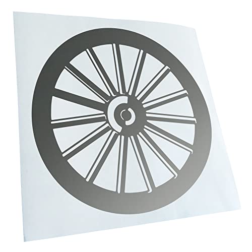 - Autoaufkleber - Rad Wheel alt antik Aufkleber für Auto, Laptop, Fahrrad, LKW, Motorrad mehrfarbig JDM Decal Racing von Kiwistar