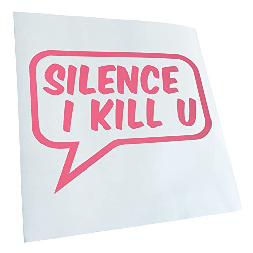 - Autoaufkleber - Silence I Kill you Aufkleber für Auto, Laptop, Fahrrad, LKW, Motorrad mehrfarbig JDM Decal Racing von Kiwistar