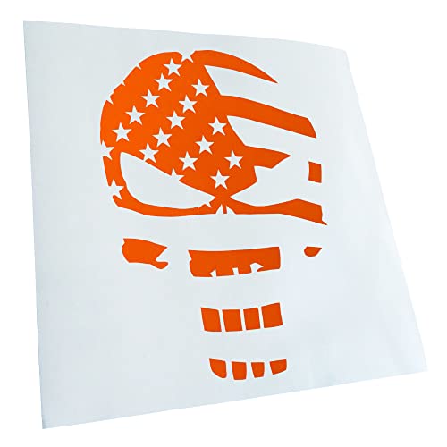 - Autoaufkleber - US Punisher Skull Aufkleber für Auto, Laptop, Fahrrad, LKW, Motorrad mehrfarbig JDM Decal Racing von Kiwistar