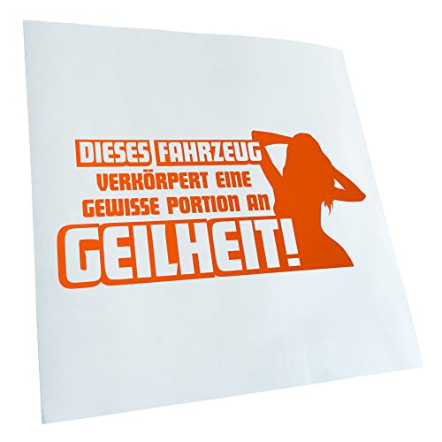 - Autoaufkleber - gewisse Portion Geilheit Aufkleber für Auto, Laptop, Fahrrad, LKW, Motorrad mehrfarbig JDM Decal Racing von Kiwistar