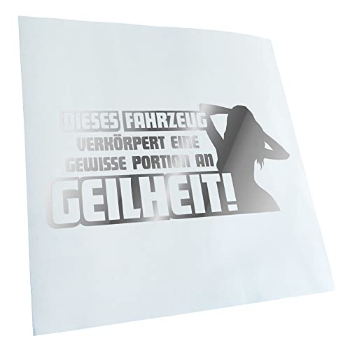 - Autoaufkleber - gewisse Portion Geilheit Aufkleber für Auto, Laptop, Fahrrad, LKW, Motorrad mehrfarbig JDM Decal Racing von Kiwistar