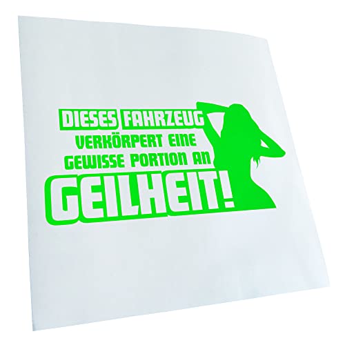 - Autoaufkleber - gewisse Portion Geilheit Aufkleber für Auto, Laptop, Fahrrad, LKW, Motorrad mehrfarbig JDM Decal Racing von Kiwistar