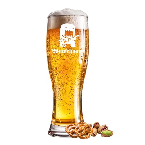 Bierglas graviert Domo 0,5l mit Wunschtext Name Jahr oder Spruch - Individuelles Weizenglas für besondere Anlässe wie Geburtstag, Jubiläum, Vatertag oder Feier - Gravur frei wählbar Bierglas graviert Domo 0,5l mit Wunschtext Name Jahr oder Spruch - Individuelles Weizenglas für besondere Anlässe wie Geburtstag, Jubiläum, Vatertag oder Feier - Gravur frei wählbar von Kiwistar