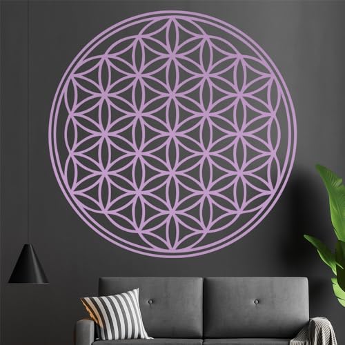 Blume des Lebens - Baum Wandtattoo in 6 Größen - Wandaufkleber Wall Sticker - Dekoration, Küche, Wohnzimmer, Schlafzimmer, Badezimmer von Kiwistar