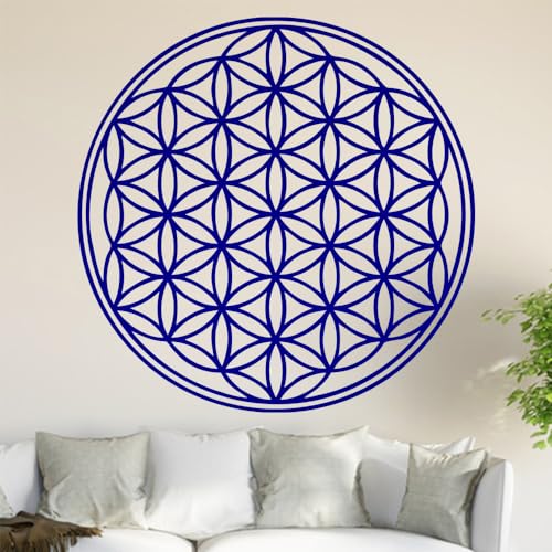 Blume des Lebens - Baum Wandtattoo in 6 Größen - Wandaufkleber Wall Sticker - Dekoration, Küche, Wohnzimmer, Schlafzimmer, Badezimmer von Kiwistar