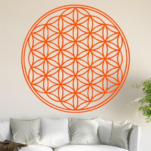 Blume des Lebens - Baum Wandtattoo in 6 Größen - Wandaufkleber Wall Sticker - Dekoration, Küche, Wohnzimmer, Schlafzimmer, Badezimmer von Kiwistar