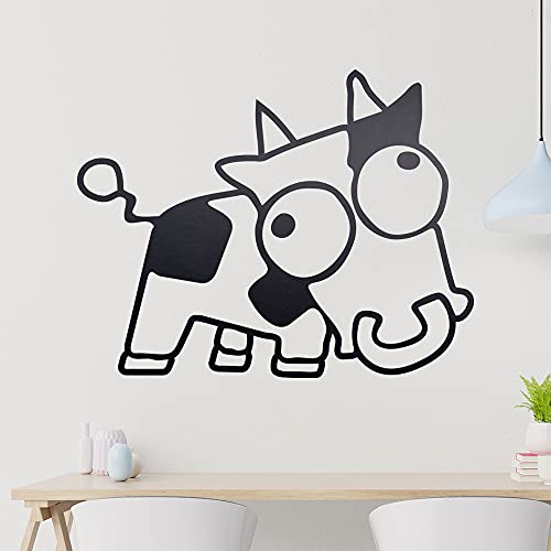 Drift Kuh Wandtattoo in 6 Größen - Wandaufkleber Wall Sticker - Dekoration, Küche, Wohnzimmer, Schlafzimmer, Badezimmer von Kiwistar