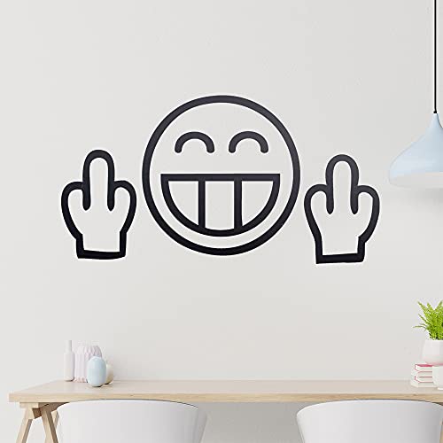 Fuck You Wandtattoo in 6 Größen - Wandaufkleber Wall Sticker - Dekoration, Küche, Wohnzimmer, Schlafzimmer, Badezimmer von Kiwistar