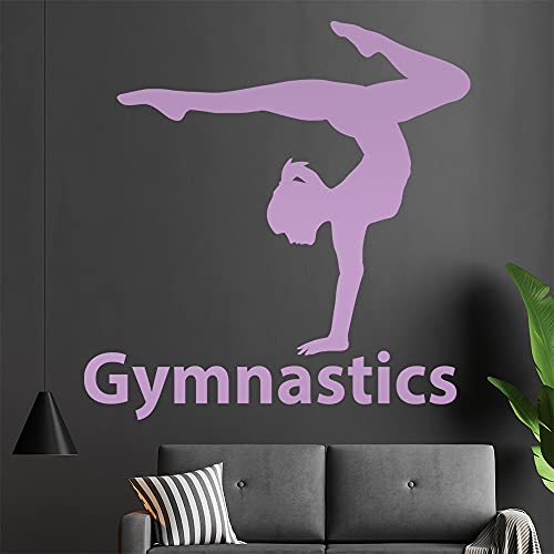 Gymnastics Wandtattoo in 6 Größen - Wandaufkleber Wall Sticker - Dekoration, Küche, Wohnzimmer, Schlafzimmer, Badezimmer von Kiwistar