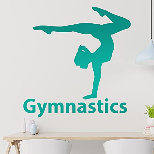 Gymnastics Wandtattoo in 6 Größen - Wandaufkleber Wall Sticker - Dekoration, Küche, Wohnzimmer, Schlafzimmer, Badezimmer von Kiwistar