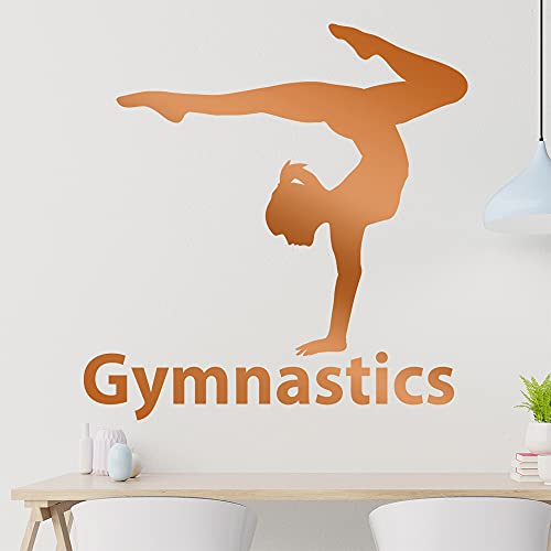 Gymnastics Wandtattoo in 6 Größen - Wandaufkleber Wall Sticker - Dekoration, Küche, Wohnzimmer, Schlafzimmer, Badezimmer von Kiwistar