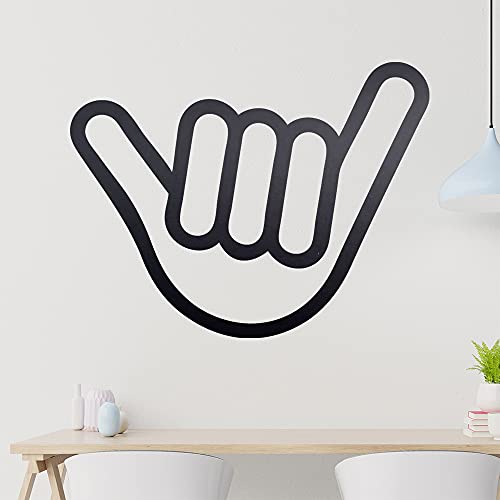 Hang Loose Wandtattoo in 6 Größen - Wandaufkleber Wall Sticker - Dekoration, Küche, Wohnzimmer, Schlafzimmer, Badezimmer von Kiwistar