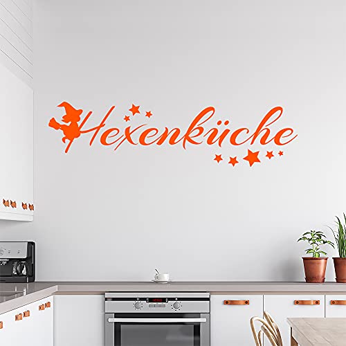 Hexenküche Wandtattoo in 6 Größen - Wandaufkleber Wall Sticker - Dekoration, Küche, Wohnzimmer, Schlafzimmer, Badezimmer von Kiwistar