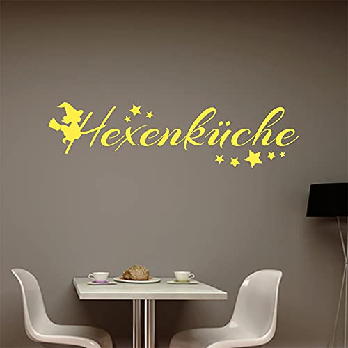 Hexenküche Wandtattoo in 6 Größen - Wandaufkleber Wall Sticker - Dekoration, Küche, Wohnzimmer, Schlafzimmer, Badezimmer von Kiwistar