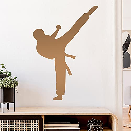 Karate Kampfsport Kämpfer Wandtattoo Wandaufkleber Wall Sticker - Dekoration, Küche, Wohnzimmer, Schlafzimmer, Badezimmer von Kiwistar