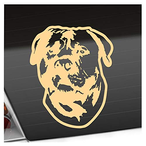 Kiwistar - Autoaufkleber - Boerboel Hund - Creme - 13x10cm - Aufkleber für Auto, Laptop, Fahrrad, LKW, Motorrad mehrfarbig JDM Decal Racing von Kiwistar