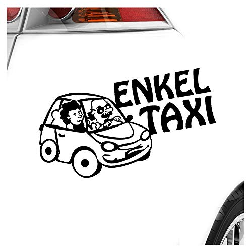 Kiwistar - Autoaufkleber - Enkeltaxi Großeltern Kinder Junge Mädchen Heckscheibenaufkleber - Aufkleber Auto Kfz Fahrrad, LKW, Truck Mofa Kiwistar - Autoaufkleber - Enkeltaxi Großeltern Kinder Junge Mädchen Heckscheibenaufkleber - Aufkleber Auto Kfz Fahrrad, LKW, Truck Mofa von Kiwistar