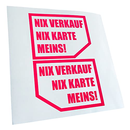 Kiwistar Autoaufkleber - Nix verkaufen, nix Karte, Meins! 12,5 x 10 cm - Heckscheibe Auto Aufkleber wetterfest für Kfz LKW Mofa Truck - Sticker außen selbstklebend Tuning Zubehör für Fenster Fahrzeug Kiwistar Autoaufkleber - Nix verkaufen, nix Karte, Meins! 12,5 x 10 cm - Heckscheibe Auto Aufkleber wetterfest für Kfz LKW Mofa Truck - Sticker außen selbstklebend Tuning Zubehör für Fenster Fahrzeug von Kiwistar