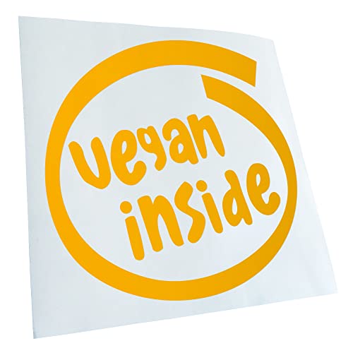 Kiwistar Autoaufkleber - vegan Inside Aufkleber für Auto, Laptop, Fahrrad, LKW, Motorrad Mehrfarbig JDM Decal Racing Kiwistar Autoaufkleber - vegan Inside Aufkleber für Auto, Laptop, Fahrrad, LKW, Motorrad Mehrfarbig JDM Decal Racing von Kiwistar