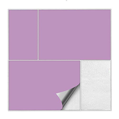 Kiwistar Fliesenaufkleber Flieder Seidenmatt - 20 x 33 cm - 1 Stück - Klebefliesen zum Überkleben von Wandfliesen - Fliesensticker für Küche Bad Fliesenmuster - selbstklebend und wasserfest Kiwistar Fliesenaufkleber Flieder Seidenmatt - 20 x 33 cm - 1 Stück - Klebefliesen zum Überkleben von Wandfliesen - Fliesensticker für Küche Bad Fliesenmuster - selbstklebend und wasserfest von Kiwistar
