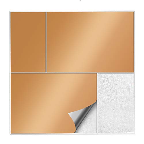 Kiwistar Fliesenaufkleber Schwarz Seidenmatt - 20 x 40 cm - 1 Stück - Klebefliesen Fliesenmuster Stickerfliesen Wandfliesen überkleben - selbstklebend für glatte Flächen von Kiwistar