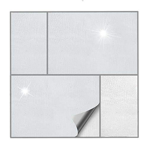 Kiwistar Fliesenaufkleber Transparent Glänzend - 10 x 20 cm - 1 Stück - Klebefliesen zum Überkleben von Wandfliesen - Fliesensticker für Küche Bad Fliesenmuster - selbstklebend und wasserfest Kiwistar Fliesenaufkleber Transparent Glänzend - 10 x 20 cm - 1 Stück - Klebefliesen zum Überkleben von Wandfliesen - Fliesensticker für Küche Bad Fliesenmuster - selbstklebend und wasserfest von Kiwistar