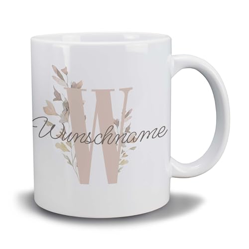 Kiwistar Tasse weiß - Name Gras - individuell personalisiert mit Wunschtext bedruckt - Texttasse selbst gestalten - Tassen selber personalisieren - Spruch - Geschenk - Motivtasse von Kiwistar