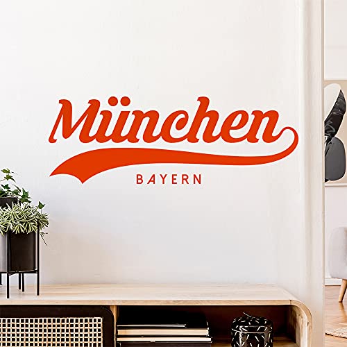 München Bayern Wandtattoo Wandaufkleber Wall Sticker - Dekoration, Küche, Wohnzimmer, Schlafzimmer, Badezimmer von Kiwistar