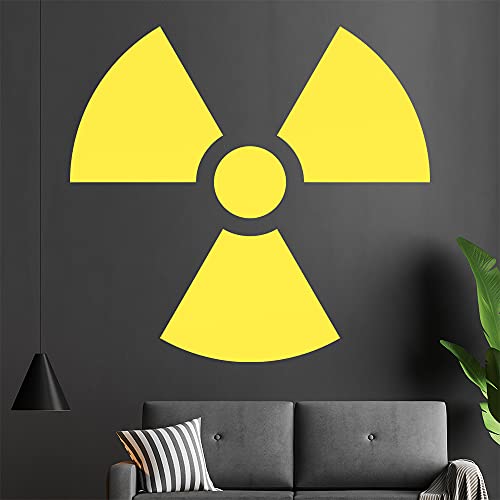 Radioaktiv Wandtattoo in 6 Größen - Wandaufkleber Wall Sticker - Dekoration, Küche, Wohnzimmer, Schlafzimmer, Badezimmer von Kiwistar