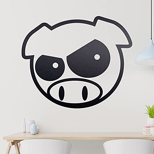 Schwein Wandtattoo in 6 Größen - Wandaufkleber Wall Sticker - Dekoration, Küche, Wohnzimmer, Schlafzimmer, Badezimmer von Kiwistar